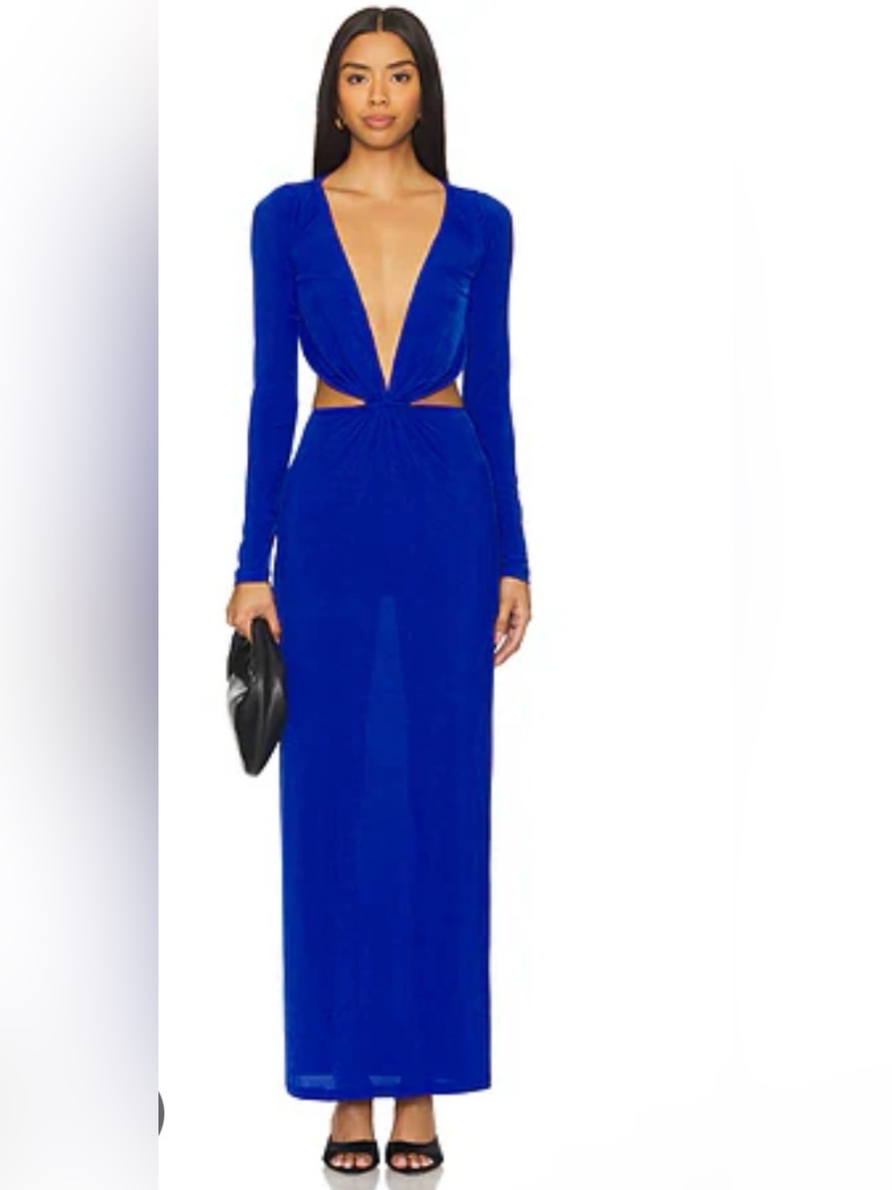 OW COLLECTION  REVOLVE Midnight Maxi Dress in Dark Blue SZ L